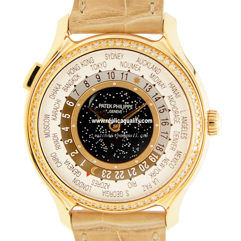 Patek Philippe ANNIVERSARY SERIES 7175R-001 Automatic 18kt Rose Gold & Diamonds White