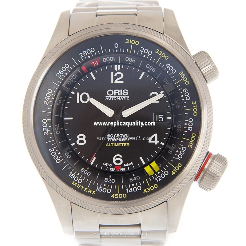 Oris AVIATION 733 7705 4164 (8 23 19) Automatic Stainless Steel Black