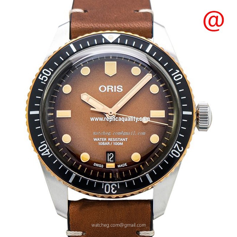 Oris DIVERS 733 7707 4356-07 5 20 45 Automatic Bronze Brown