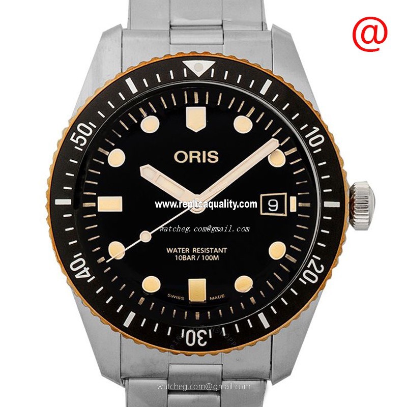 Oris DIVERS 733 7720 4354-07 8 21 18 Automatic Stainless Steel Black