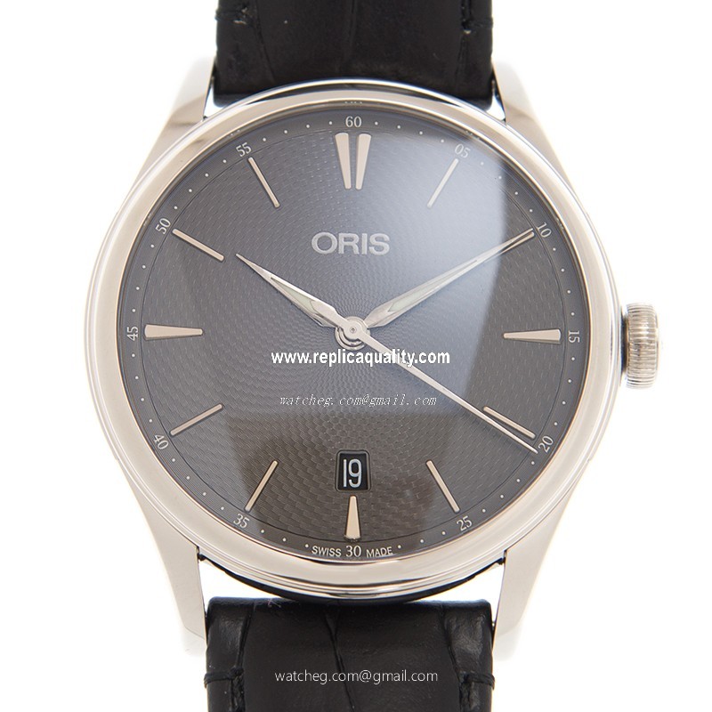 Oris CLASSIC DATE 733 7721 4053 (5 21 64 FC) Automatic Stainless Steel Gray