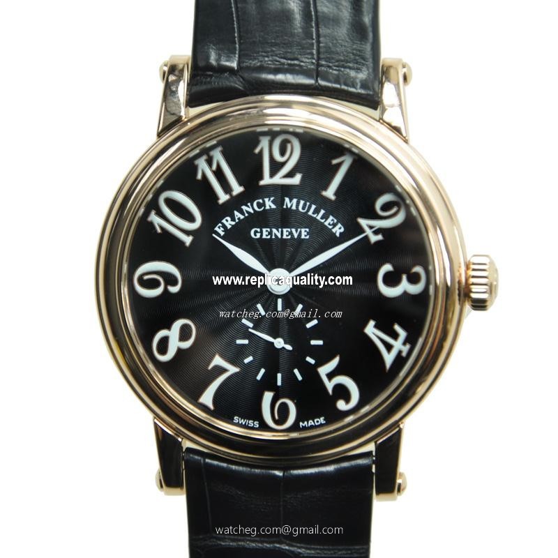 Franck Muller VINTAGE 7391 B S6  (BK) (5N) Manual Wind 18kt Rose Gold Black