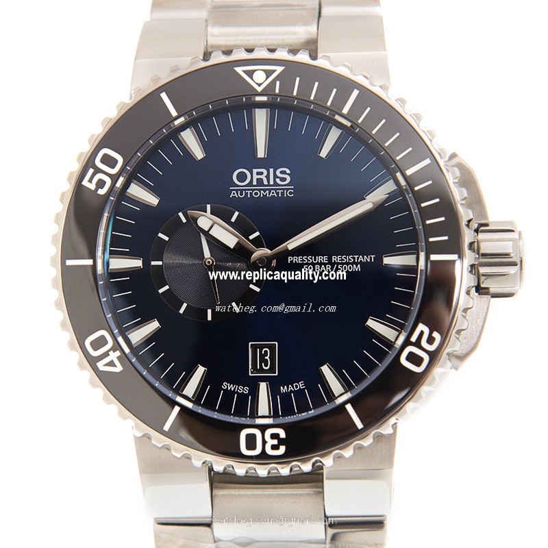Oris DIVERS 743 7673 4135 (8 26 01 PEB) Automatic Stainless Steel Blue 