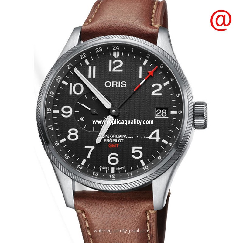 Oris BIG CROWN 748 7710 4184-SET Automatic Stainless Steel Black