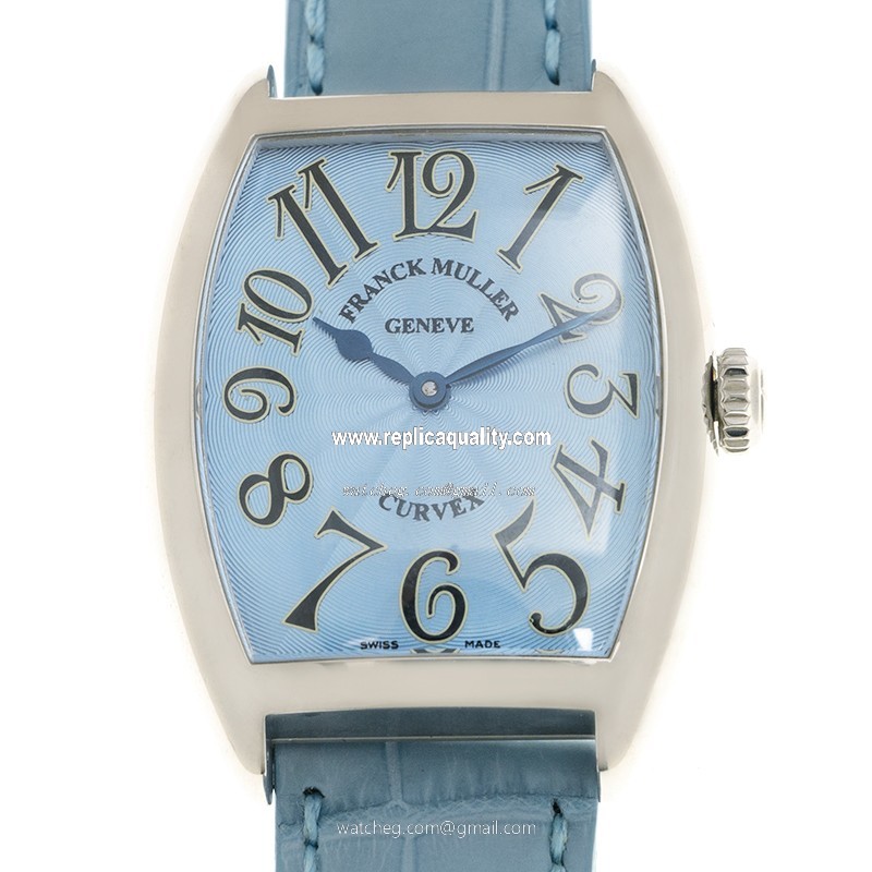 Franck Muller CINTREE CURVEX 7502 QZ (AC) - BLUE Quartz Stainless Steel Blue 