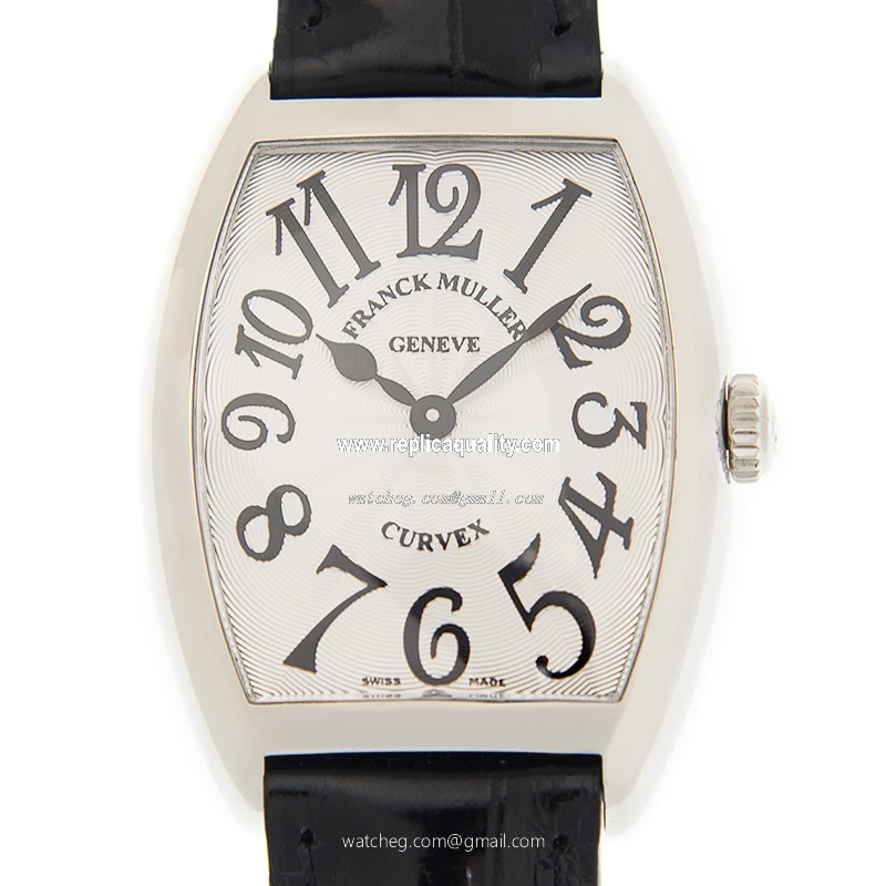 Franck Muller CINTREE CURVEX 7502 QZ (AC) Quartz Stainless Steel Silver