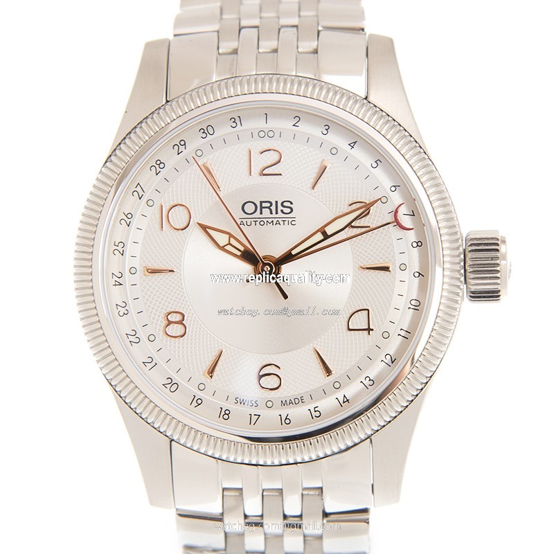 Oris AVIATION 754 7679 4031 (8 20 30) Automatic Stainless Steel Silver