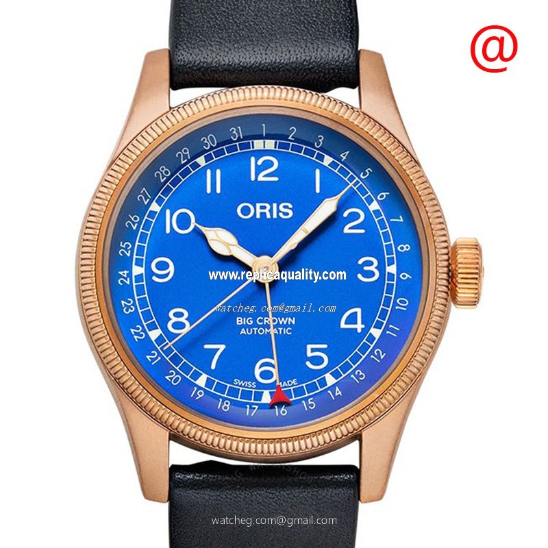 Oris BIG CROWN 754 7741 3185-SET Automatic Bronze Blue