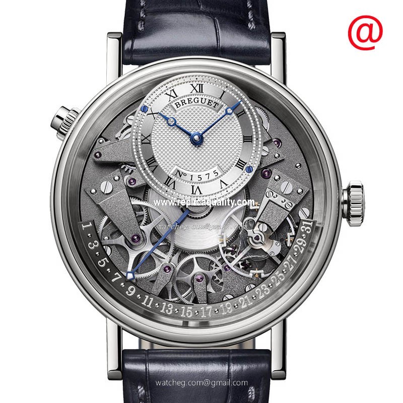 Breguet TRADITION 7597BB/G1/9WU Automatic 18kt White Gold Silver