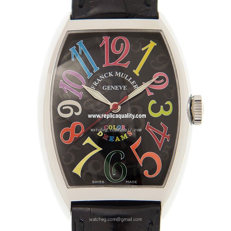 Franck Muller CINTREE CURVEX 7851 SC COL DRM (AC) - BLACK Automatic Stainless Steel Black