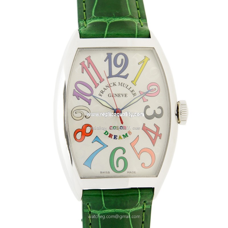 Franck Muller CINTREE CURVEX 7851 SC COL DRM (AC) Automatic Stainless Steel Silver