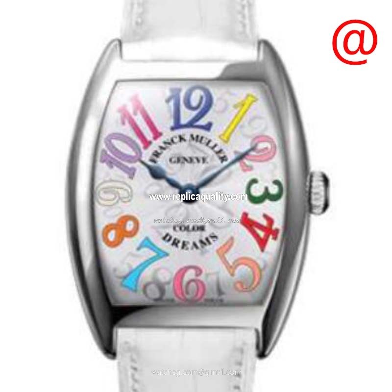Franck Muller CINTREE CURVEX 7851 SC COL O R DR BL V(AC) Automatic Stainless Steel Silver