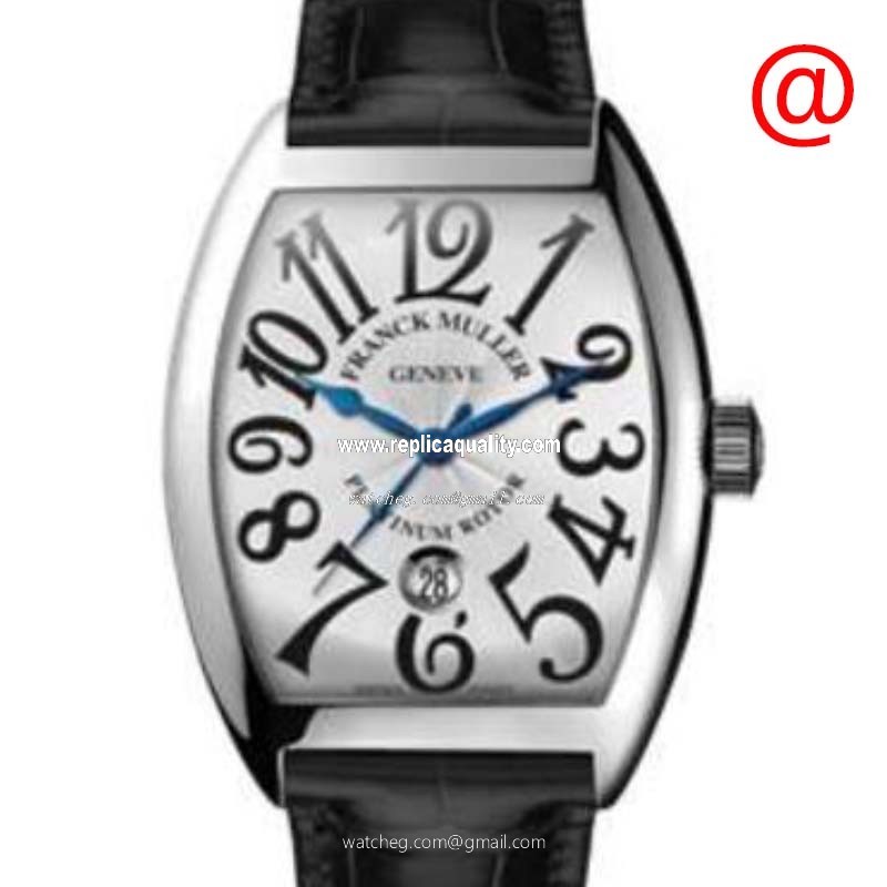 Franck Muller CINTREE CURVEX 7851 SC DT BL V(AC) Automatic Stainless Steel Silver