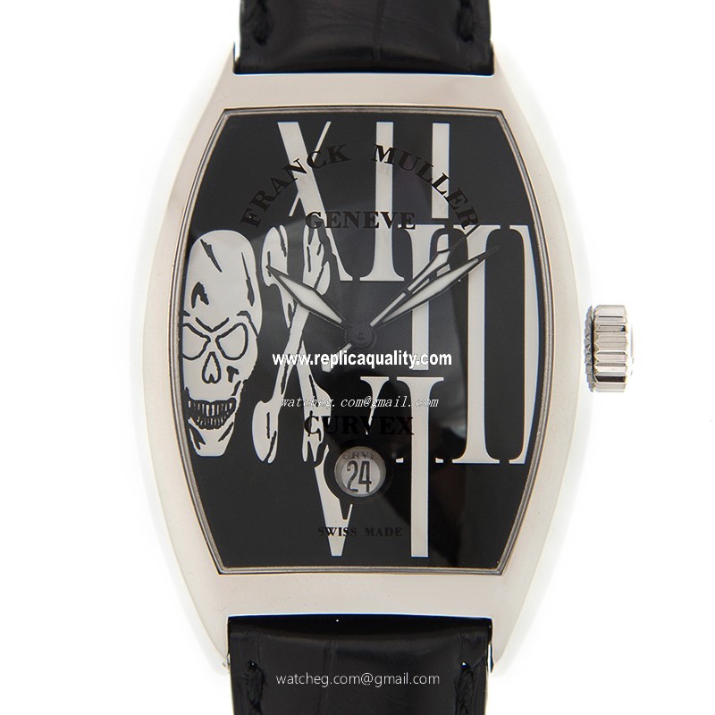 Franck Muller CINTREE CURVEX 7880 SC DT GOTH (AC) - BLACK Automatic Stainless Steel Black