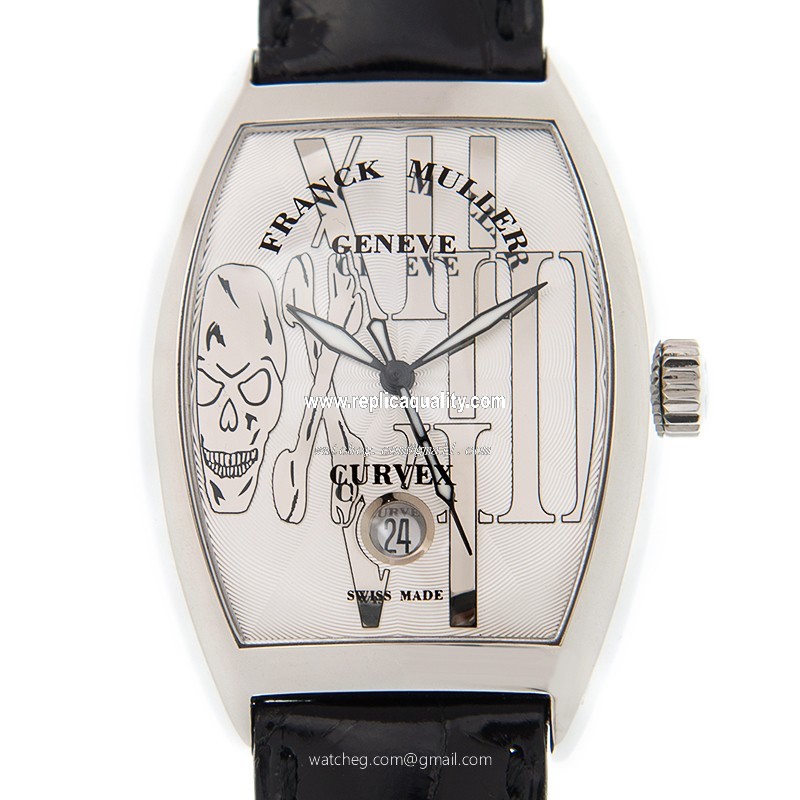 Franck Muller CINTREE CURVEX 7880 SC DT GOTH REL (AC)  Automatic Stainless Steel White