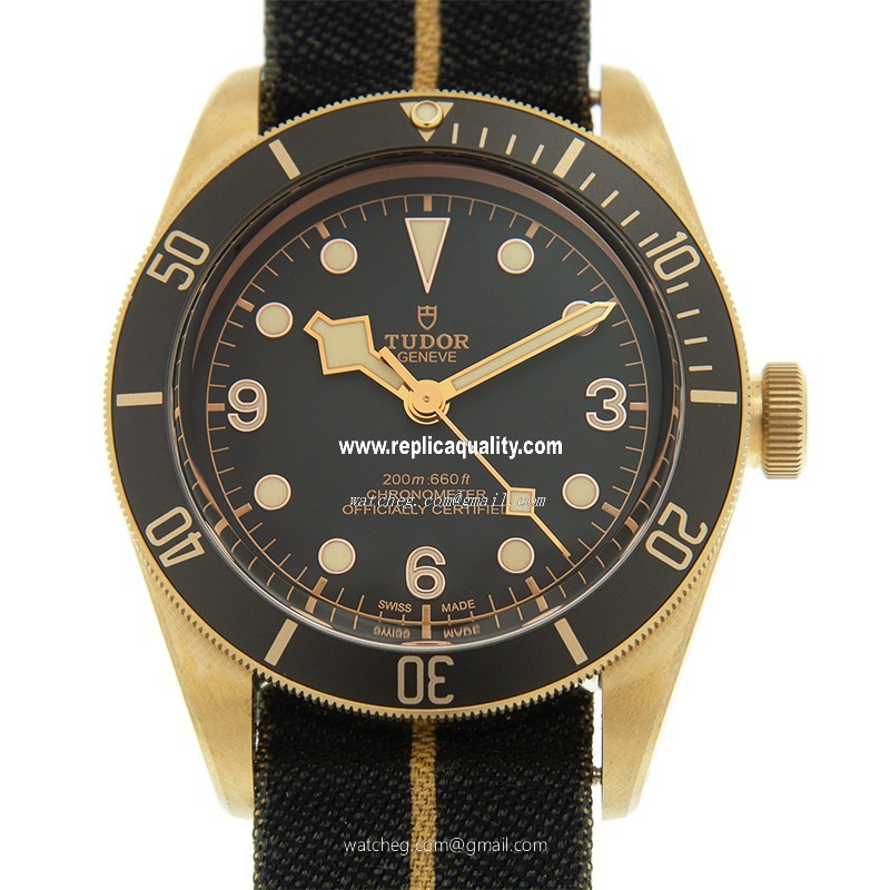 Tudor BLACK BAY BRONZE 79250BA-CANVAS STRAP Automatic Bronze Black