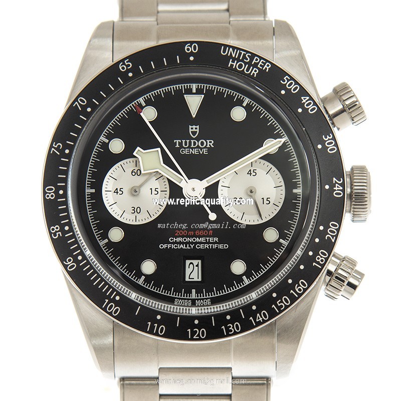 Tudor BLACK BAY CHRONO 79360NBK Automatic Stainless Steel Black