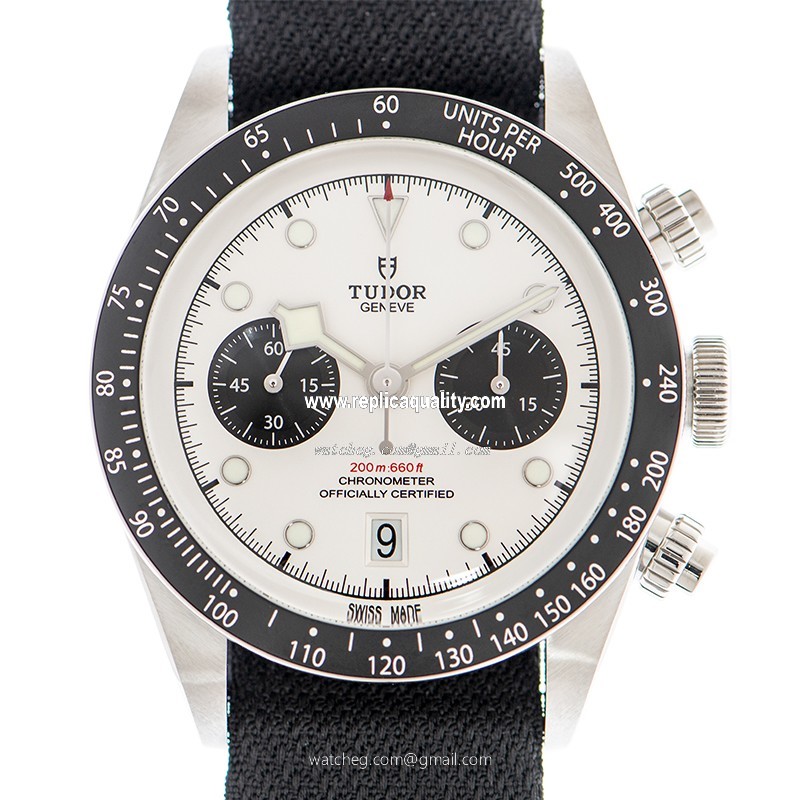 Tudor BLACK BAY CHRONO 79360NWT_CS Automatic Stainless Steel White