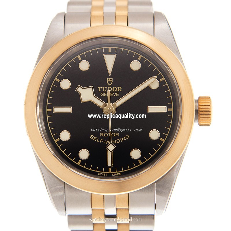 Tudor BLACK BAY 32 79583BK Automatic Gold & Steel Black