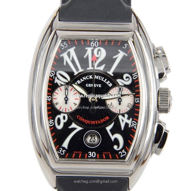 Franck Muller CONQUISTADOR 8005CC Automatic Stainless Steel Silver
