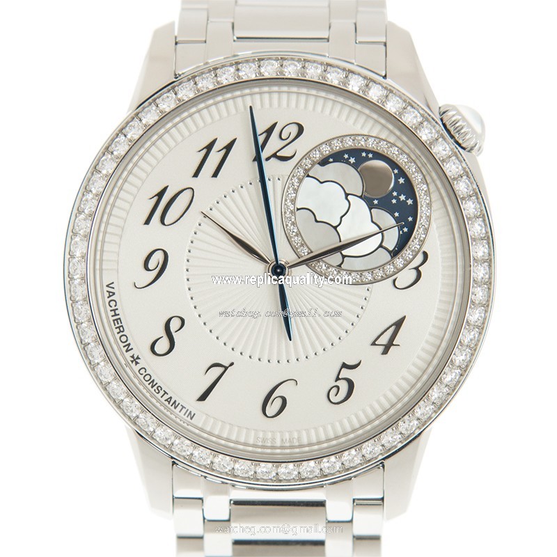 Vacheron Constantin 8005F/120A-B497 Automatic Stainless Steel & Diamonds White