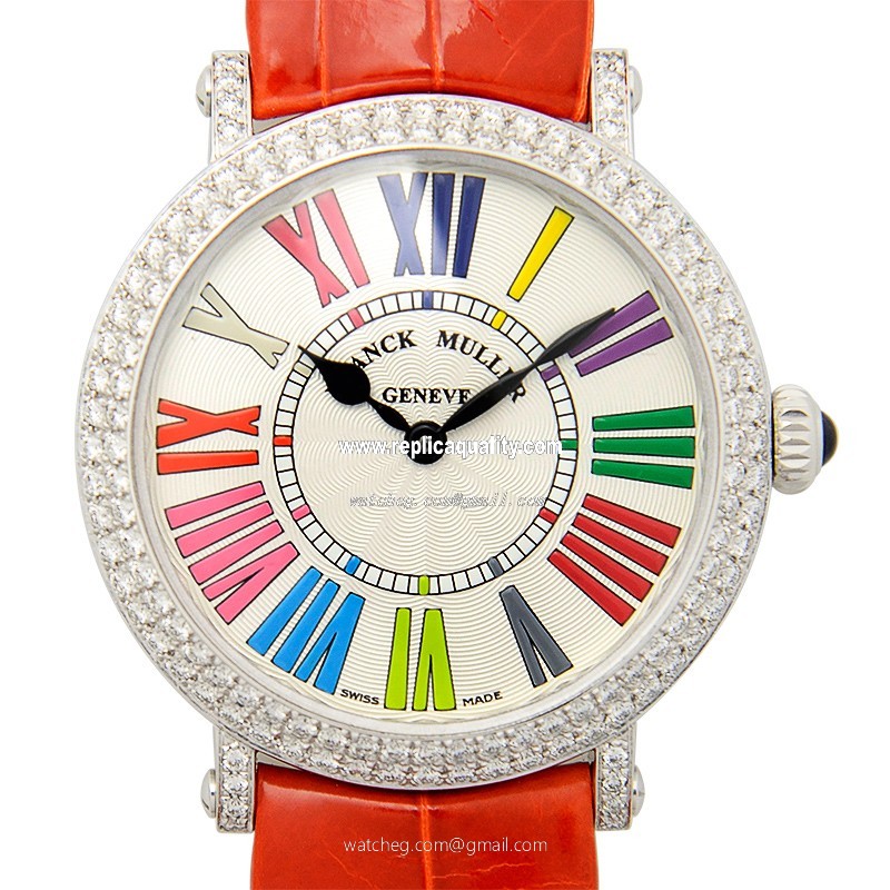 Franck Muller COLOR DREAMS 8035 QZ COL DRM R D (AC) Quartz Stainless Steel & Diamonds White