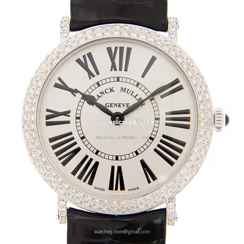 Franck Muller INFINITY 8041 QZ R D (AC) Quartz Stainless Steel & Diamonds Silver
