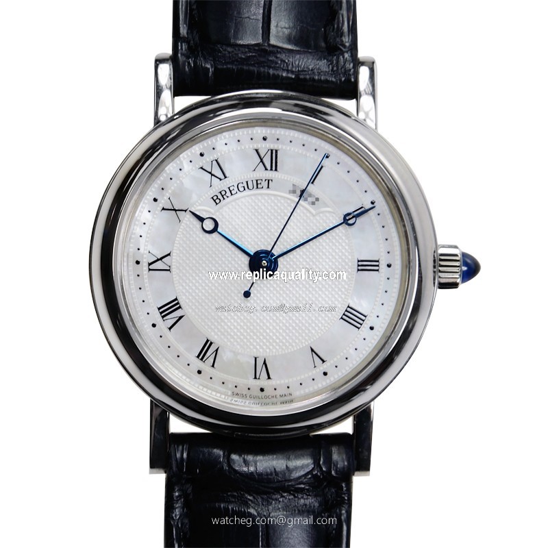 Breguet CLASSIC 8067BB/52/964 Automatic 18kt White Gold Silver