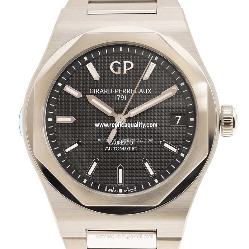 Girard Perregaux LAUREATO 81010-11-634-11A Automatic Stainless Steel Black