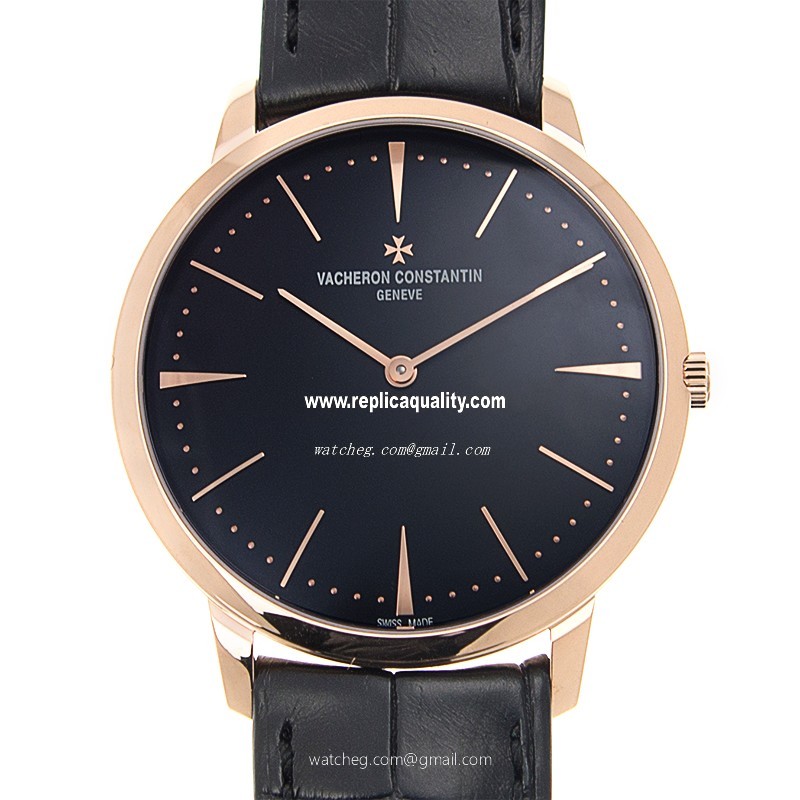 Vacheron Constantin PATRIMONY TRADITIONELLE 81180/000R-9283 Automatic 18kt Rose Gold Black