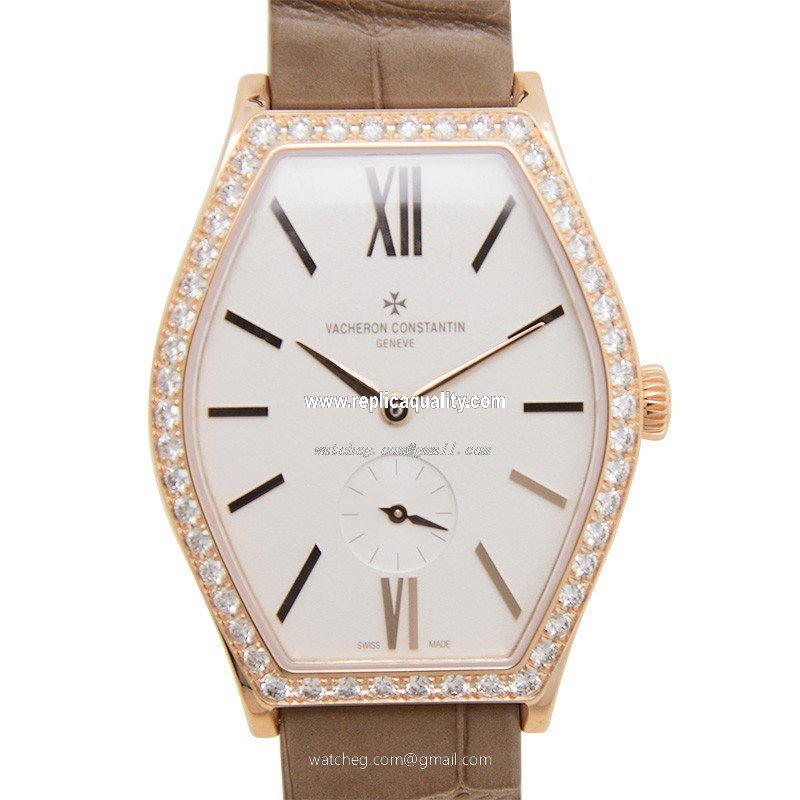 Vacheron Constantin MALTE 81515/000R-9892 Manual Wind 18kt Rose Gold Silvery & White