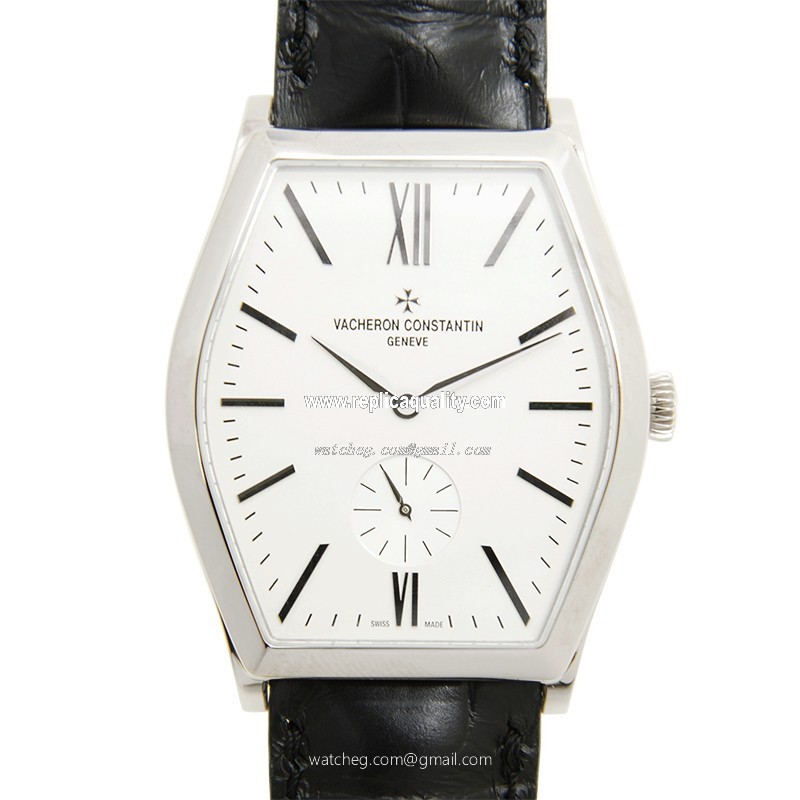 Vacheron Constantin MALTE 82230/000G-9962 Manual Wind 18kt White Gold Silvery & White