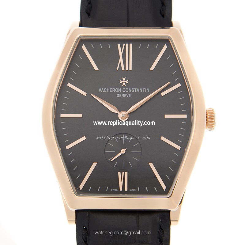 Vacheron Constantin MALTE 82230/000R-9716 Manual Wind 18kt Rose Gold Black