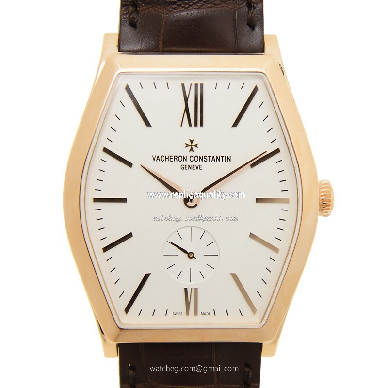 Vacheron Constantin MALTE 82230/000R-9963 Manual Wind 18kt Rose Gold Silvery & White