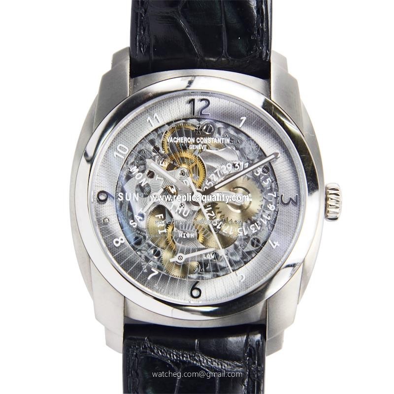Vacheron Constantin QUAI DE LILE 85050/000T-09842 Automatic Titanium Silver