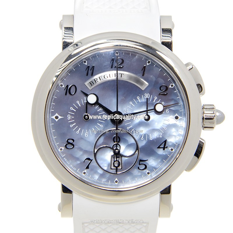 Breguet MARINE 8827ST/59/586 Automatic Stainless Steel Light Blue 