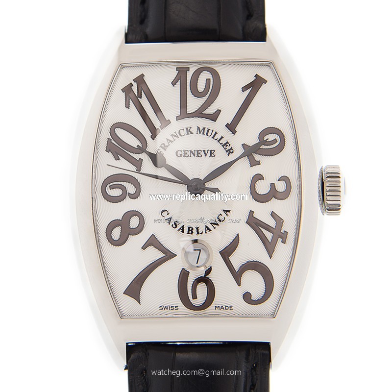 Franck Muller CASABLANCA 8880 B C DT (AC) - WHITE Automatic Stainless Steel White