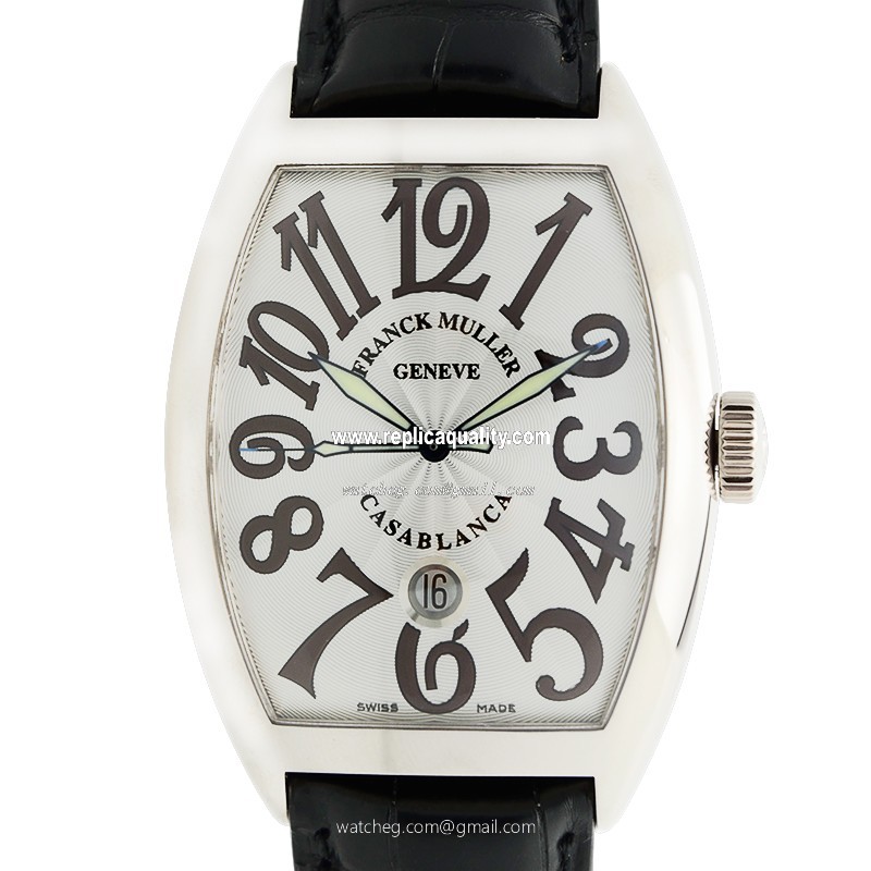 Franck Muller CASABLANCA 8880 B C DT (OG) Automatic 18kt White Gold Silver