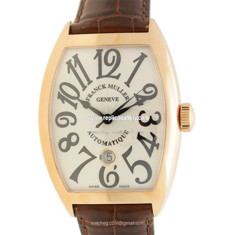 Franck Muller VINTAGE 8880 B SC DT (5N) Automatic 18kt Rose Gold Silver