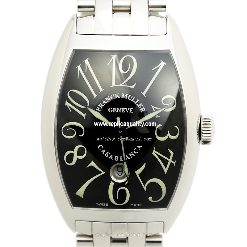 Franck Muller CINTREE CURVEX 8880 C DT (AC) Automatic Stainless Steel Black