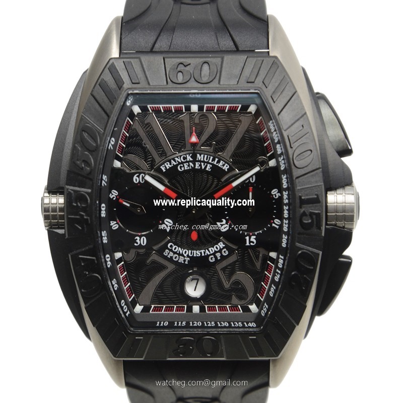 Franck Muller CONQUISTADOR GPG 8900 CC DT GPG Automatic Titanium Black
