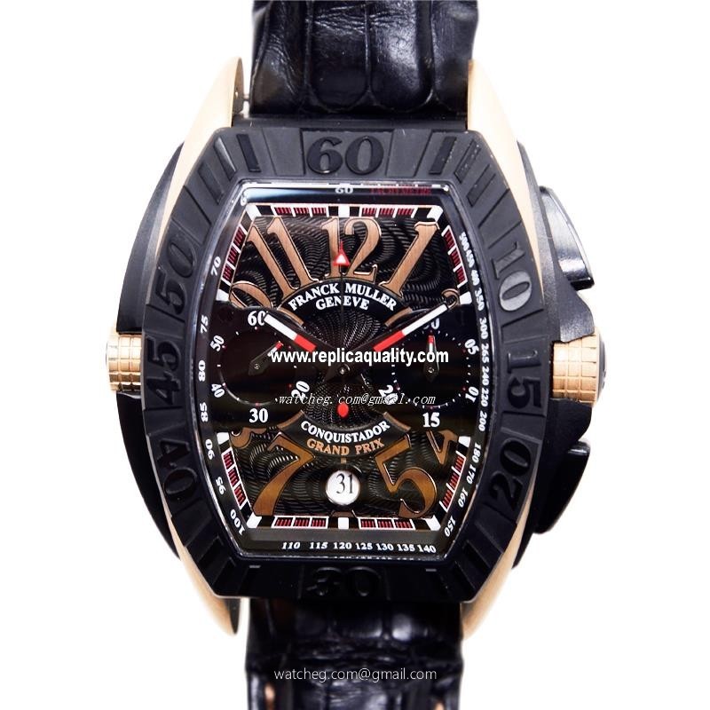 Franck Muller CONQUISTADOR GPG 8900 CC DT GPG TT NR (5N) Automatic Titanium Black