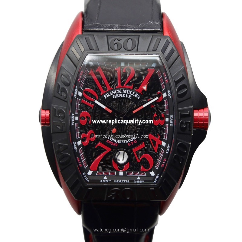 Franck Muller CONQUISTADOR GPG 8900 SC DT GPG (ER) Automatic Aluminum  Black