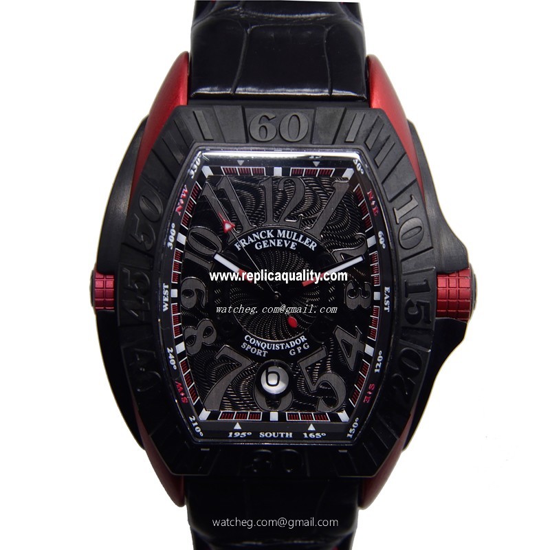Franck Muller CONQUISTADOR GPG 8900 SC GP NR ERG Automatic Titanium Black