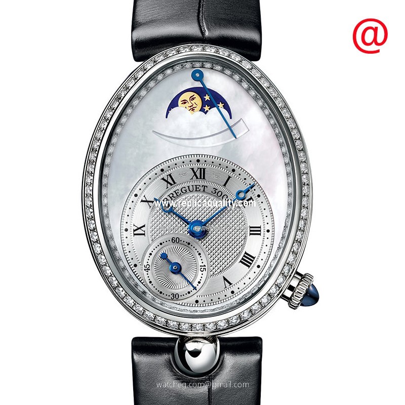 Breguet REINE DE NAPLES 8908BB/52/964/D00D3L Automatic 18kt White Gold & Diamond White