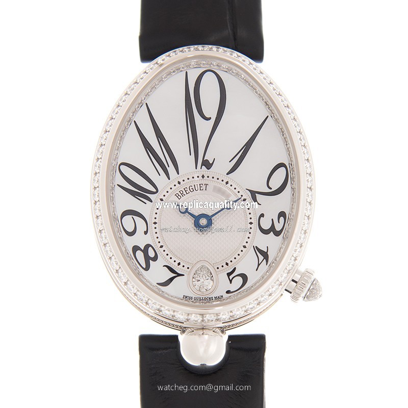 Breguet REINE DE NAPLES 8918BB/58/964/D00D Automatic 18kt White Gold & Diamond White