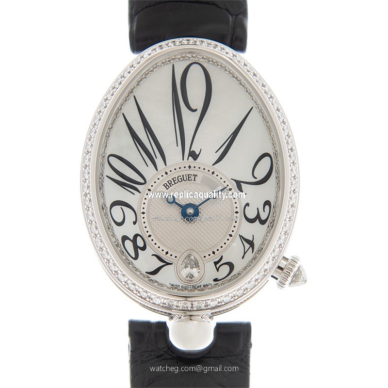 Breguet REINE DE NAPLES 8918BB/58/964/D00D3L Automatic 18kt White Gold & Diamond White