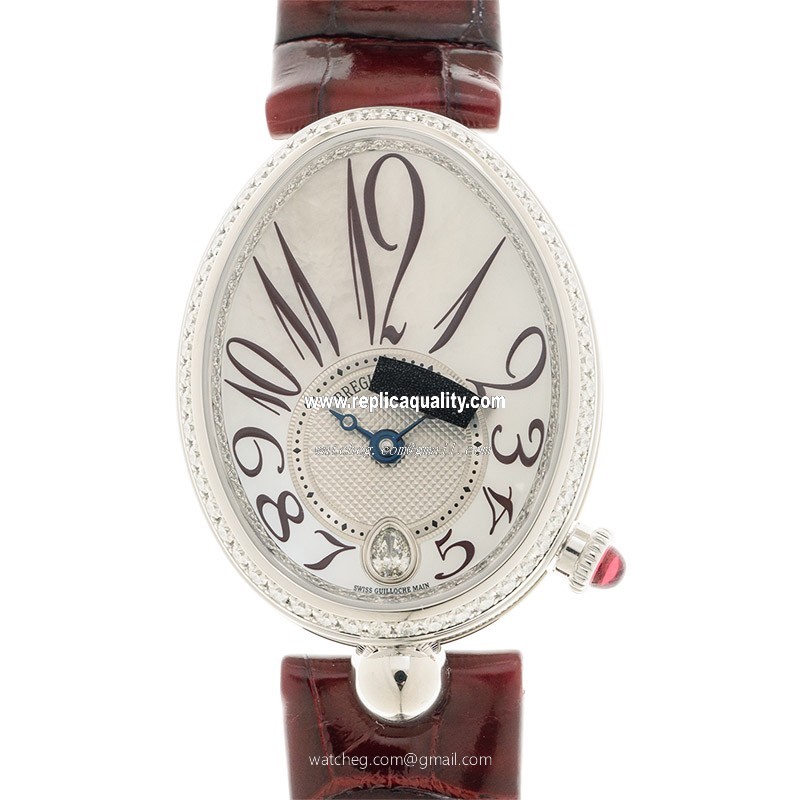 Breguet REINE DE NAPLES 8918BB/5P/964/D00D3L Automatic 18kt White Gold & Diamond White