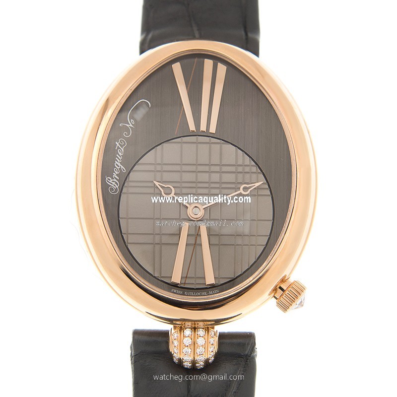 Breguet REINE DE NAPLES 8968BR/X1/986/0D00 Automatic 18kt Rose Gold Gray