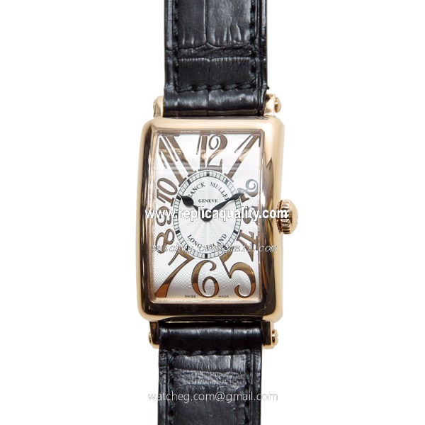 Franck Muller LONG ISLAND 902 QZ REL (5N) Quartz 18kt Rose Gold Silver